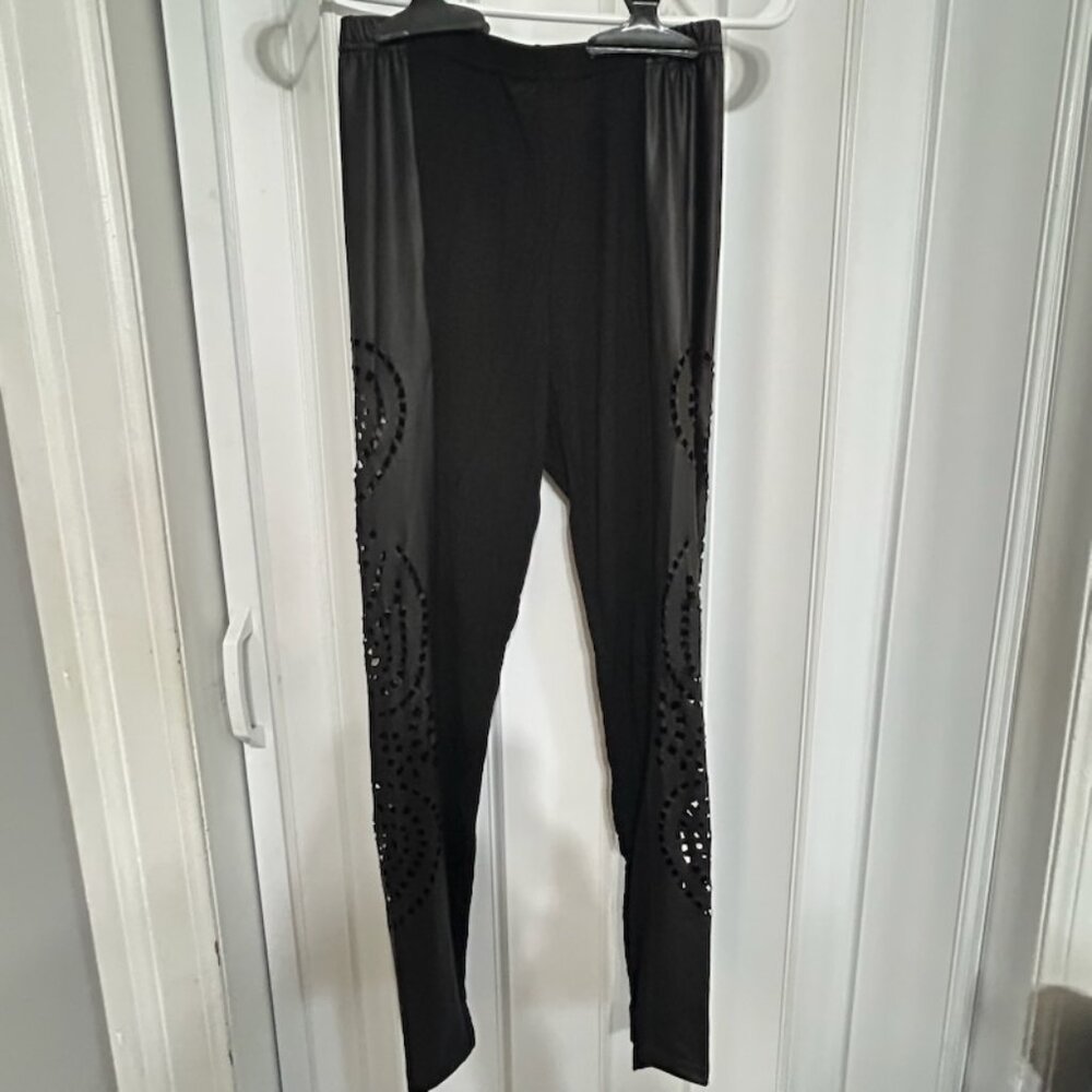 Freckles Stretch Leggings, Size M